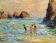 Pierre Renoir Moulin Huet Bay, Guernsey oil on canvas
